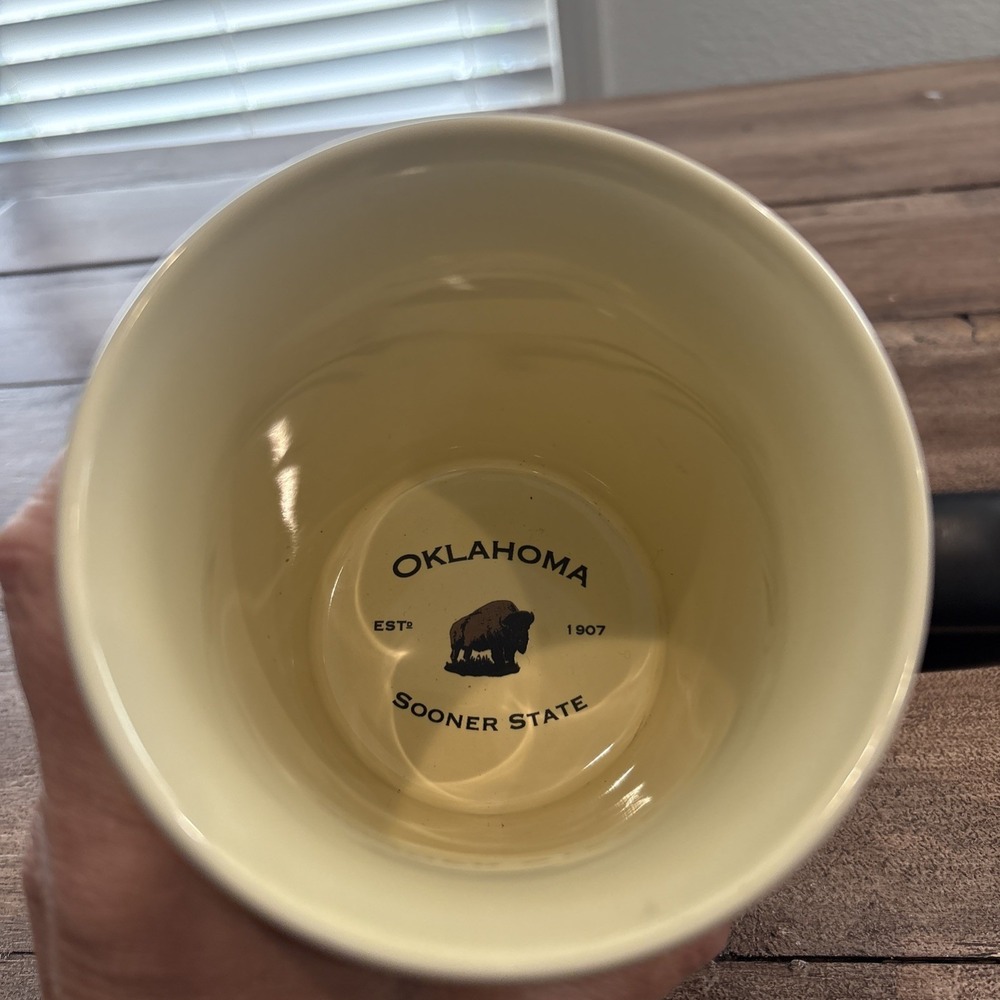 Americaware Oklahoma Native State Travelers Choice 3D Coffee Tea Cup Mug 3BAR02 - Picture 5 of 5
